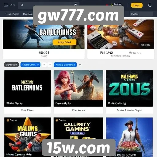 Ofertas e promoções em jogos no gw777.com